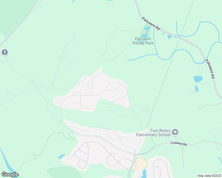 map of restaurants, bars, coffee shops, grocery stores, and more near 3418 Purslane Way in Odenton