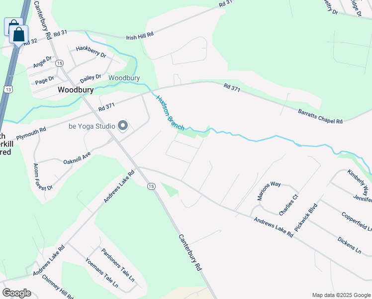 map of restaurants, bars, coffee shops, grocery stores, and more near 48 Vineyard Lane in Felton