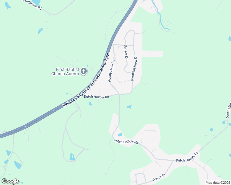 map of restaurants, bars, coffee shops, grocery stores, and more near 5863 Dutch Hollow Road in Aurora