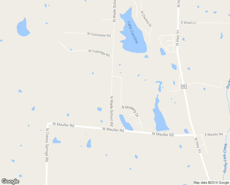 map of restaurants, bars, coffee shops, grocery stores, and more near 7309 North Moberly Drive in Columbia