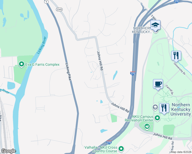 map of restaurants, bars, coffee shops, grocery stores, and more near 401 Lighthouse Court in Wilder