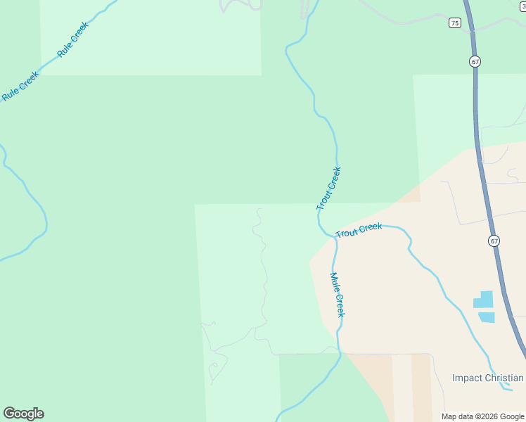 map of restaurants, bars, coffee shops, grocery stores, and more near 419 Lucky Lady Drive in Woodland Park