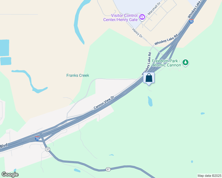 map of restaurants, bars, coffee shops, grocery stores, and more near 1117 Cannon View Lane in Junction City