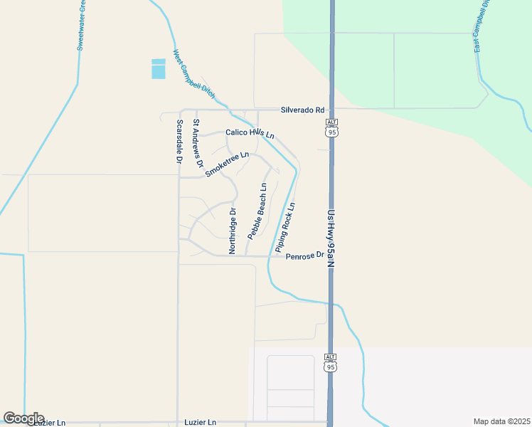 map of restaurants, bars, coffee shops, grocery stores, and more near 12 Pebble Beach Lane in Yerington