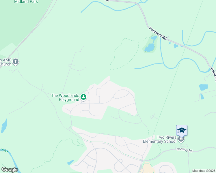 map of restaurants, bars, coffee shops, grocery stores, and more near 1259 Collins Avenue in Odenton