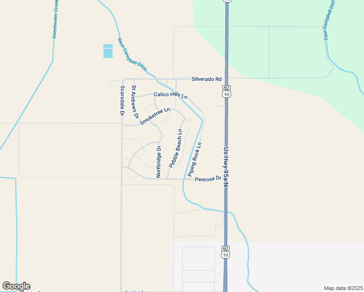 map of restaurants, bars, coffee shops, grocery stores, and more near 12 Pebble Beach Lane in Yerington
