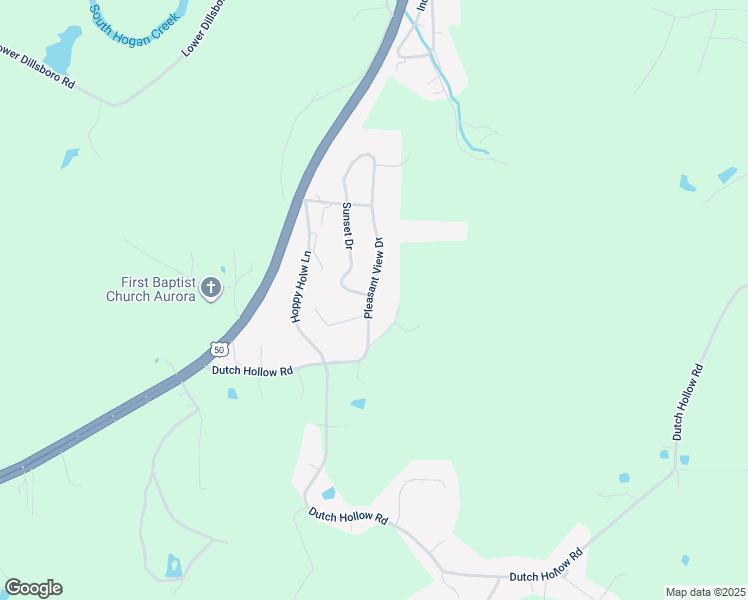 map of restaurants, bars, coffee shops, grocery stores, and more near 411 Pleasant View Drive in Aurora