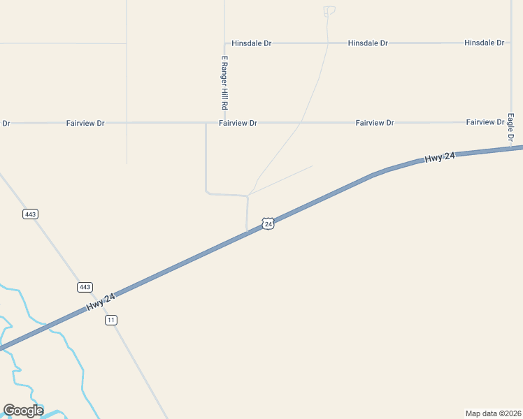 map of restaurants, bars, coffee shops, grocery stores, and more near 128 East Ranger Hill Road in Hartsel
