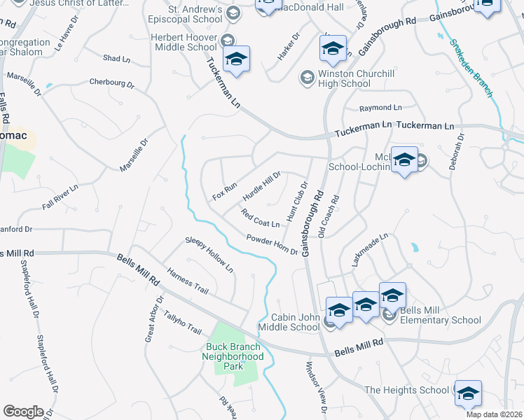 map of restaurants, bars, coffee shops, grocery stores, and more near 11101 Post House Court in Rockville