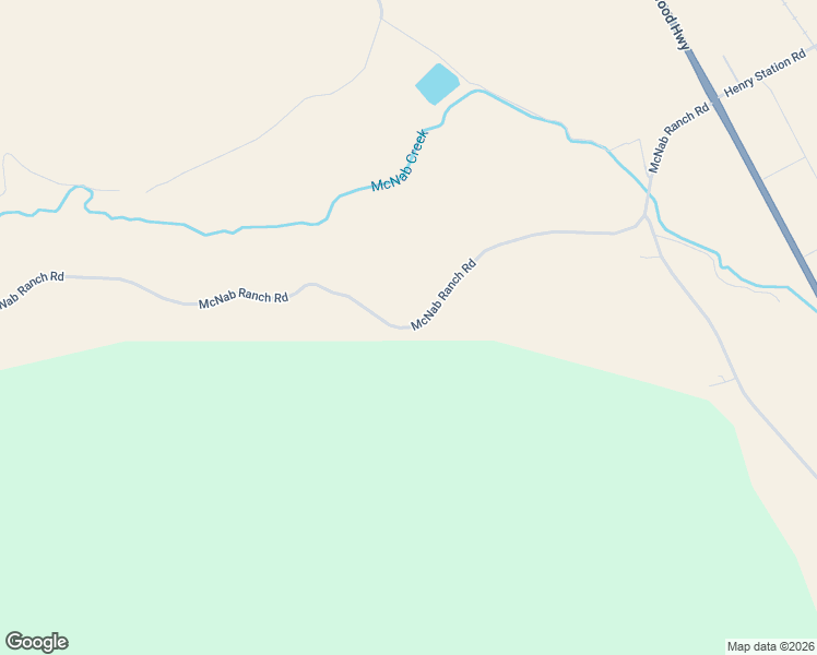 map of restaurants, bars, coffee shops, grocery stores, and more near 1040 McNab Ranch Road in Ukiah