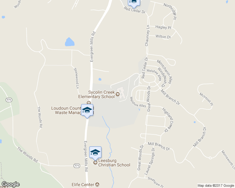 map of restaurants, bars, coffee shops, grocery stores, and more near 21100 Evergreen Mills Road in Leesburg