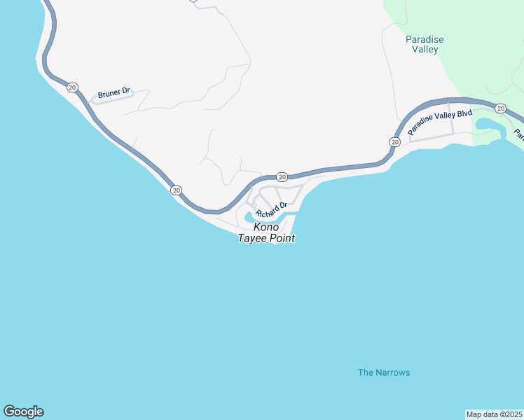 map of restaurants, bars, coffee shops, grocery stores, and more near 7784 Richard Drive in Lucerne