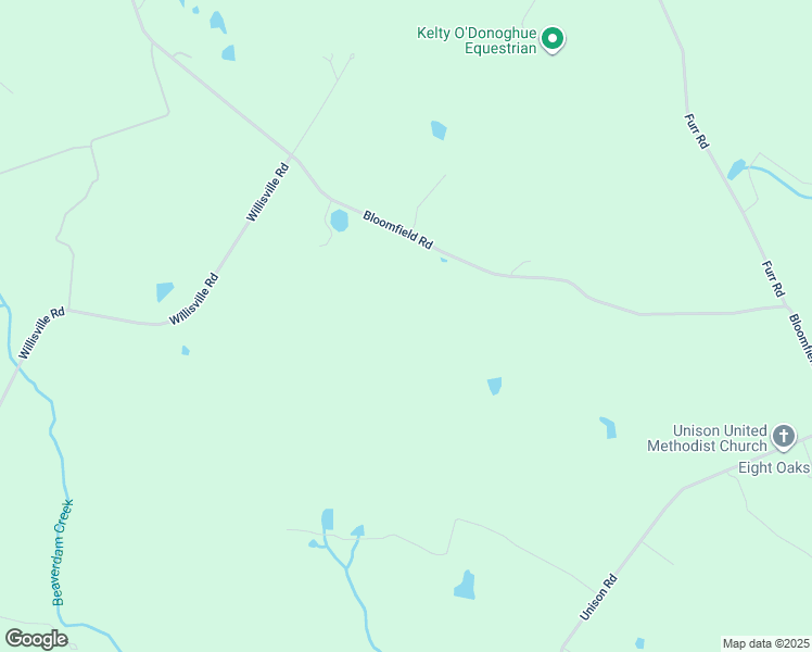 map of restaurants, bars, coffee shops, grocery stores, and more near 34693 Bloomfield Road in Round Hill