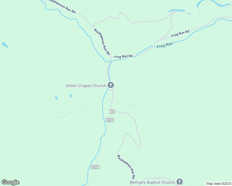 map of restaurants, bars, coffee shops, grocery stores, and more near 1399 Buckhannon Run Road in Buckhannon