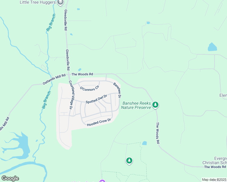 map of restaurants, bars, coffee shops, grocery stores, and more near 40554 Spotted Owl Drive in Leesburg