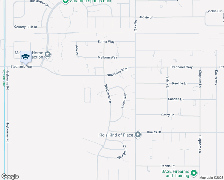 map of restaurants, bars, coffee shops, grocery stores, and more near 2769 Wildhorse Lane in Minden
