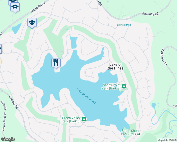 map of restaurants, bars, coffee shops, grocery stores, and more near 23799 Woodhaven Place in Auburn