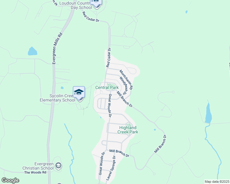 map of restaurants, bars, coffee shops, grocery stores, and more near 20761 Red Cedar Drive in Leesburg