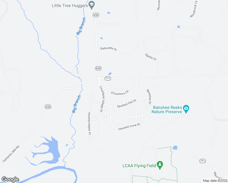 map of restaurants, bars, coffee shops, grocery stores, and more near 40482 O'Connors Circle in Leesburg