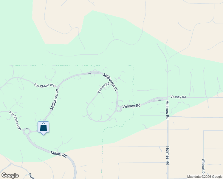 map of restaurants, bars, coffee shops, grocery stores, and more near 5190 Vessey Road in Colorado Springs