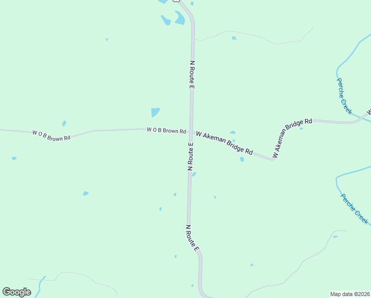 map of restaurants, bars, coffee shops, grocery stores, and more near 7275 North Route E in Columbia