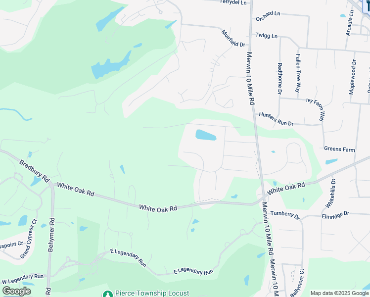 map of restaurants, bars, coffee shops, grocery stores, and more near 3904 Kippling Xing in Cincinnati