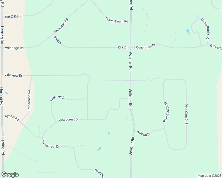 map of restaurants, bars, coffee shops, grocery stores, and more near 14380 Vollmer Road in Colorado Springs