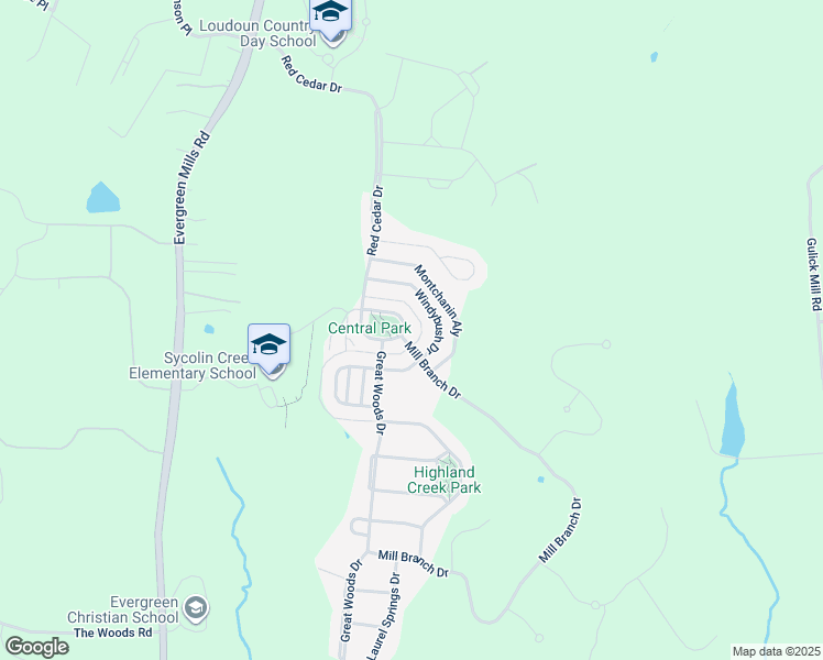 map of restaurants, bars, coffee shops, grocery stores, and more near 20773 Red Cedar Drive in Leesburg