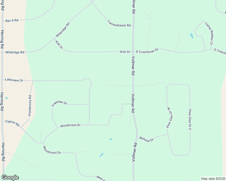 map of restaurants, bars, coffee shops, grocery stores, and more near 14380 Vollmer Road in Colorado Springs