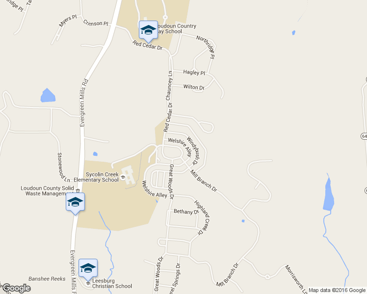 map of restaurants, bars, coffee shops, grocery stores, and more near 20785 Red Cedar Drive in Leesburg