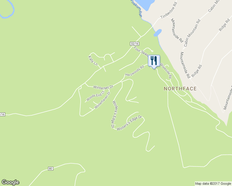 map of restaurants, bars, coffee shops, grocery stores, and more near 106 Winters's Edge Drive in Davis