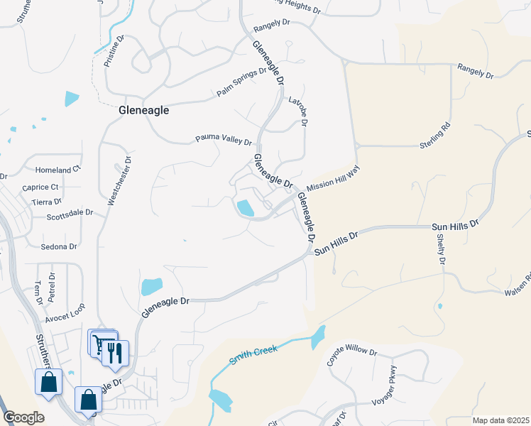 map of restaurants, bars, coffee shops, grocery stores, and more near 14420 Club Villa Drive in Colorado Springs