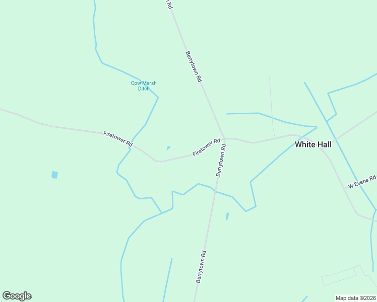 map of restaurants, bars, coffee shops, grocery stores, and more near 2575 Firetower Road in Kent County