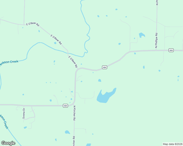 map of restaurants, bars, coffee shops, grocery stores, and more near 7492-7778 State Road HH in Hallsville