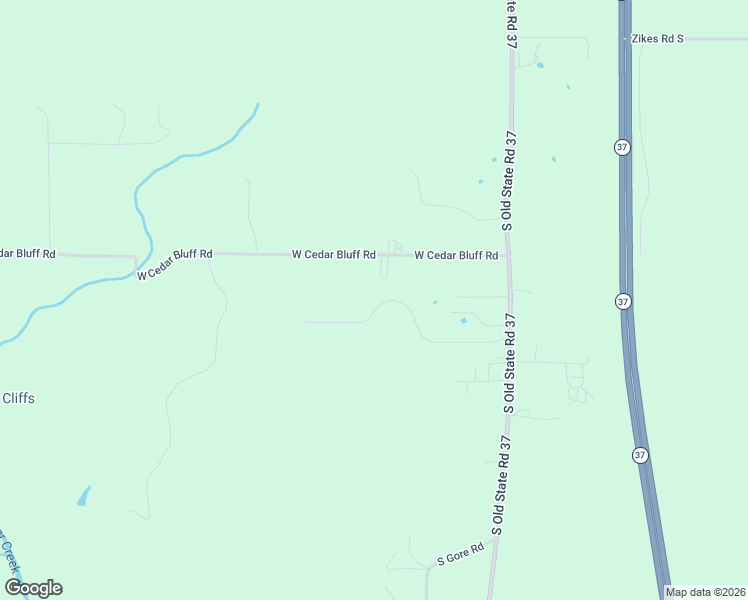 map of restaurants, bars, coffee shops, grocery stores, and more near 748 West Harding Place Drive in Bloomington