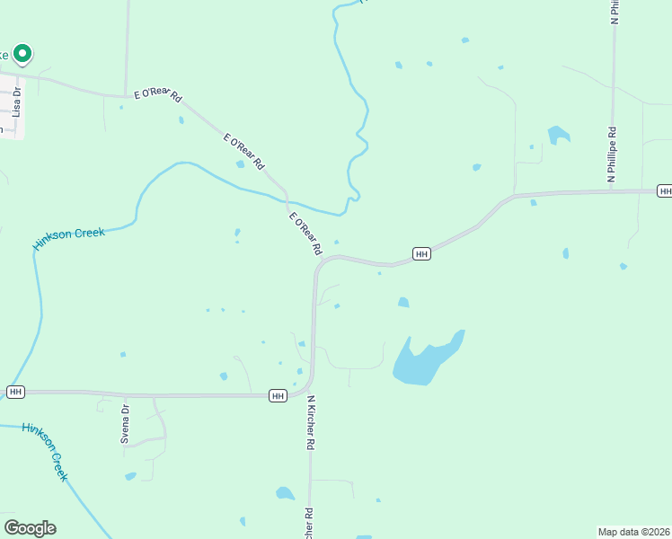 map of restaurants, bars, coffee shops, grocery stores, and more near 7492 State Road HH in Hallsville