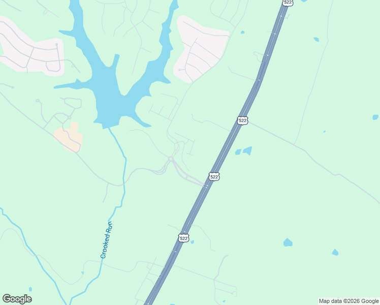 map of restaurants, bars, coffee shops, grocery stores, and more near Lake Frederick Drive in White Post