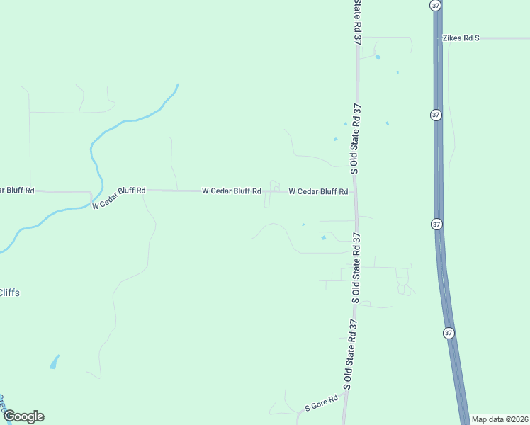 map of restaurants, bars, coffee shops, grocery stores, and more near 748 West Harding Place Drive in Bloomington
