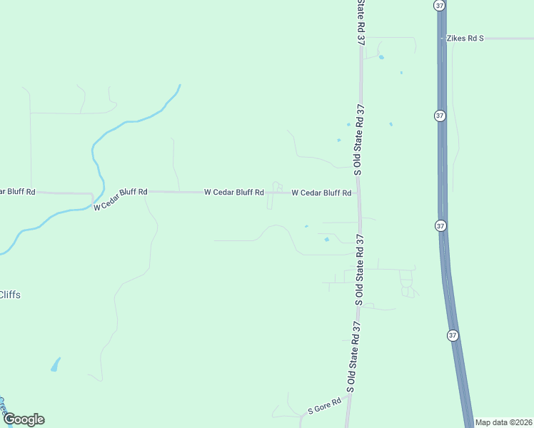 map of restaurants, bars, coffee shops, grocery stores, and more near 748 West Harding Place Drive in Bloomington