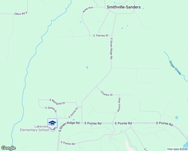 map of restaurants, bars, coffee shops, grocery stores, and more near 2002 East Charles Way in Bloomington