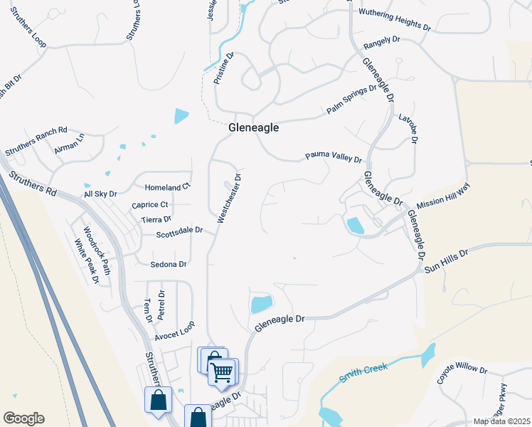 map of restaurants, bars, coffee shops, grocery stores, and more near 14460 River Oaks Drive in Colorado Springs