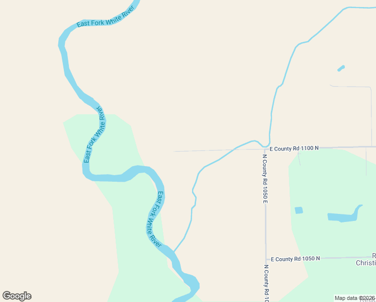 map of restaurants, bars, coffee shops, grocery stores, and more near 11986 East 1100 North in Seymour