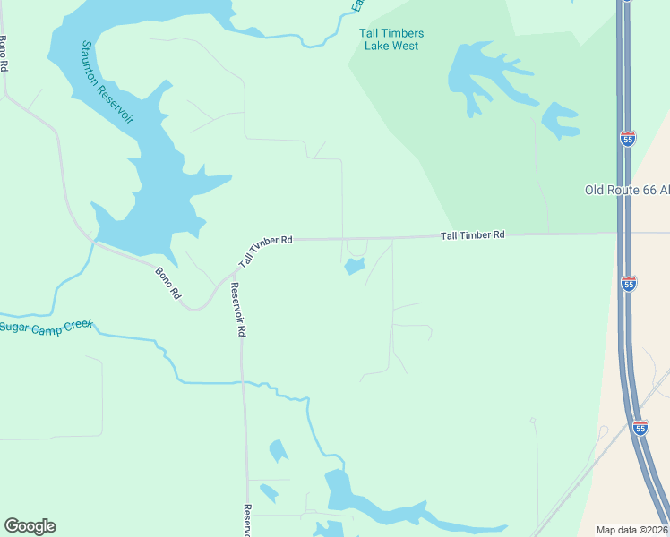 map of restaurants, bars, coffee shops, grocery stores, and more near 20257 Tall Timber Road in Staunton