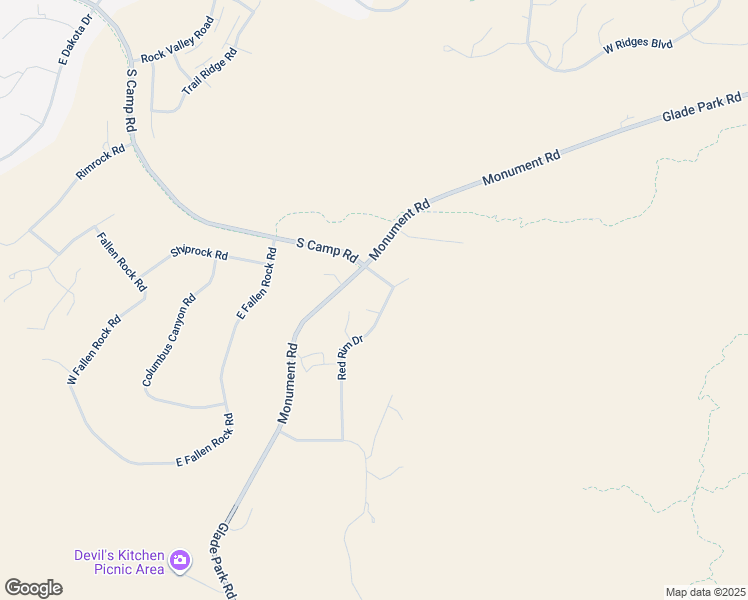 map of restaurants, bars, coffee shops, grocery stores, and more near 253 Red Rim Drive in Grand Junction