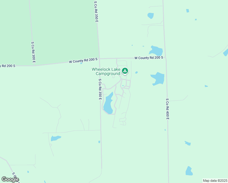 map of restaurants, bars, coffee shops, grocery stores, and more near South Co Road 350 East in Versailles