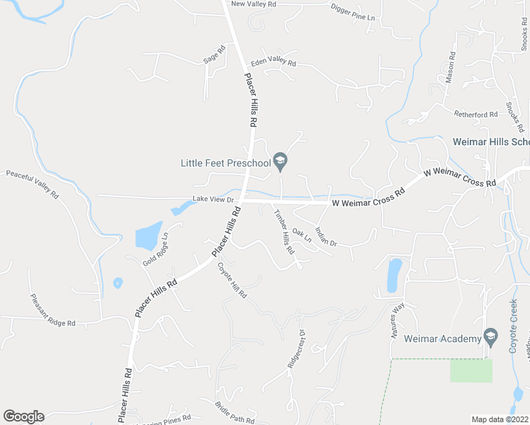 map of restaurants, bars, coffee shops, grocery stores, and more near 935 West Weimar Cross Road in Colfax