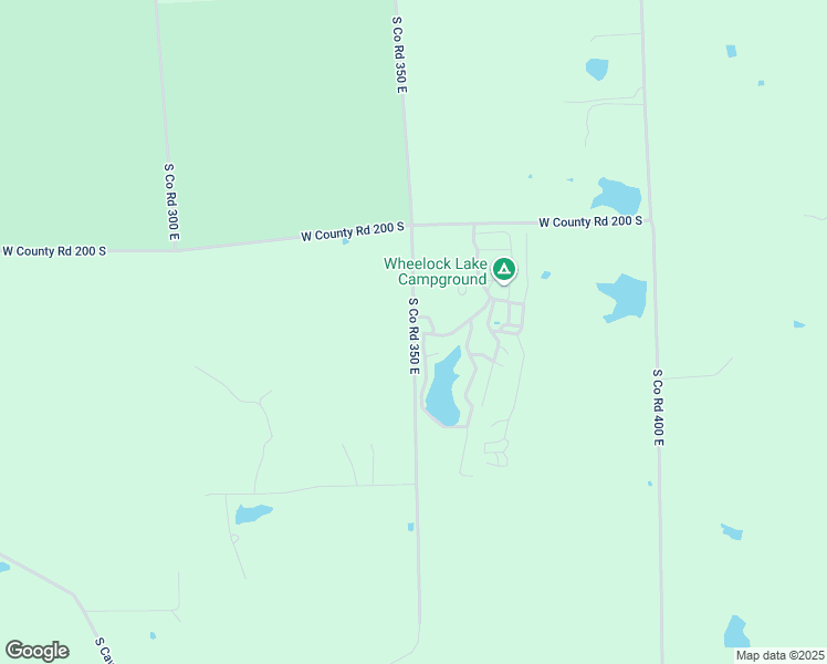 map of restaurants, bars, coffee shops, grocery stores, and more near South Co Road 350 East in Versailles