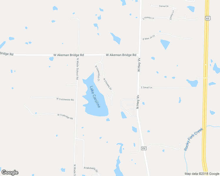 map of restaurants, bars, coffee shops, grocery stores, and more near 7816 North Chesley Drive in Columbia