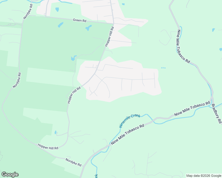 map of restaurants, bars, coffee shops, grocery stores, and more near 532 Hopper Hill Farm Road in Cincinnati