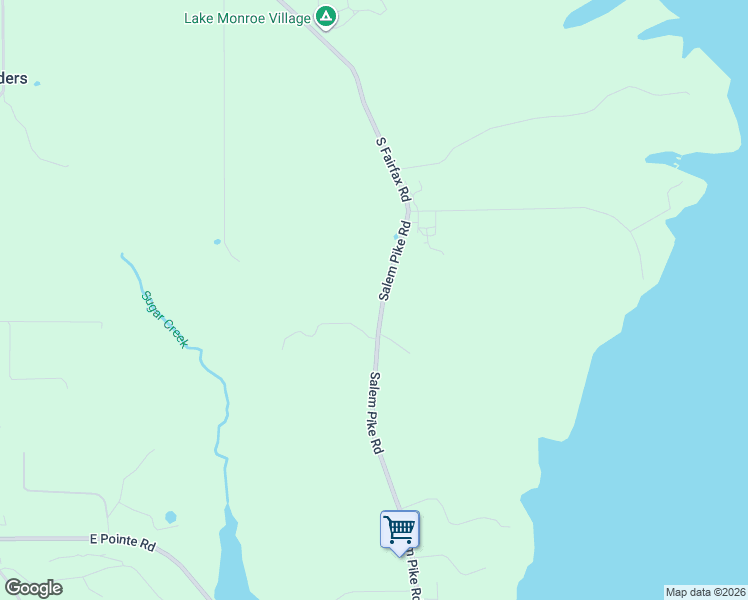 map of restaurants, bars, coffee shops, grocery stores, and more near 8380 South Fairfax Road in Bloomington